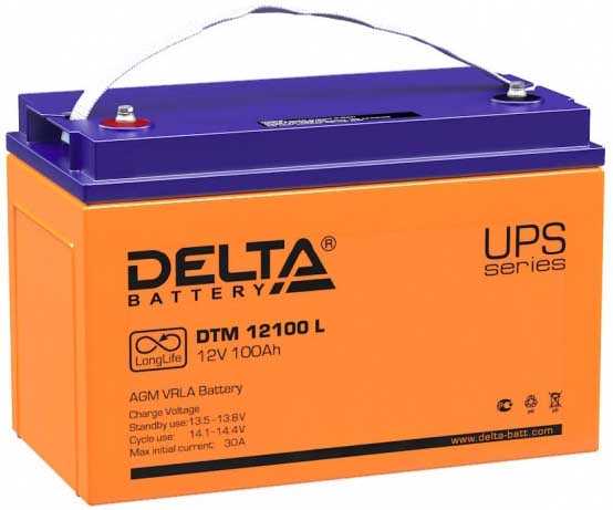 Delta DTM 12100 L Аккумуляторы фото, изображение