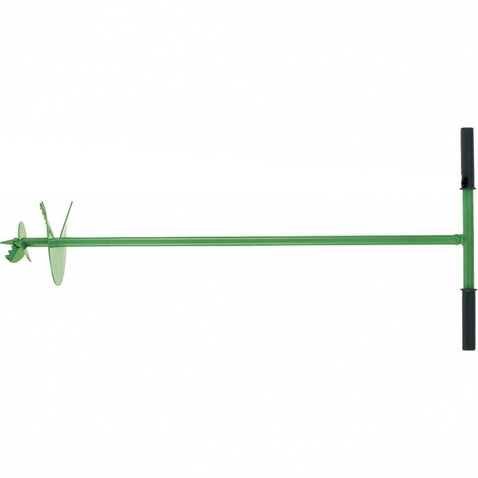 Бур садовый шнековый, 1085 мм, диаметр 350 мм, Россия, Сибртех Буры шнековые фото, изображение