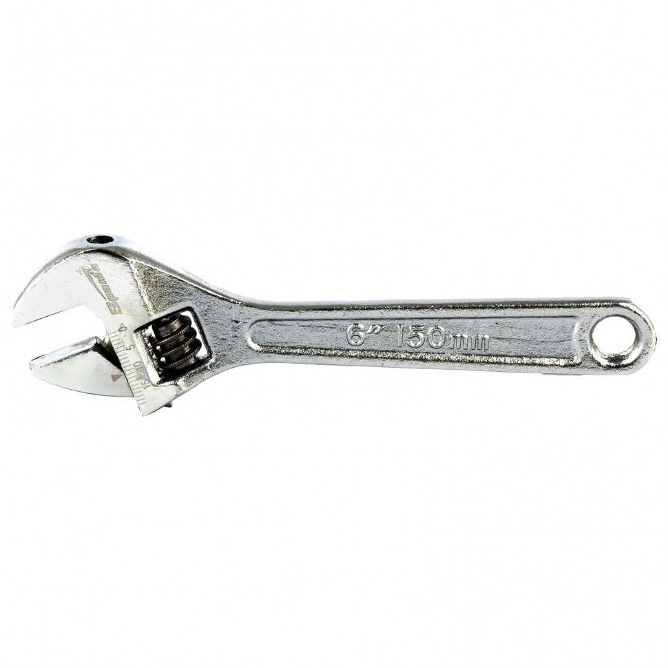Ключ разводной, 150 мм, хромированный Sparta Ключи разводные фото, изображение