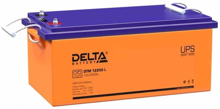 Delta DTM 12250 L Аккумуляторы фото, изображение