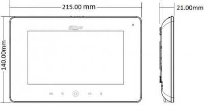 Dahua DH-VTH5221D IP видеомониторы фото, изображение